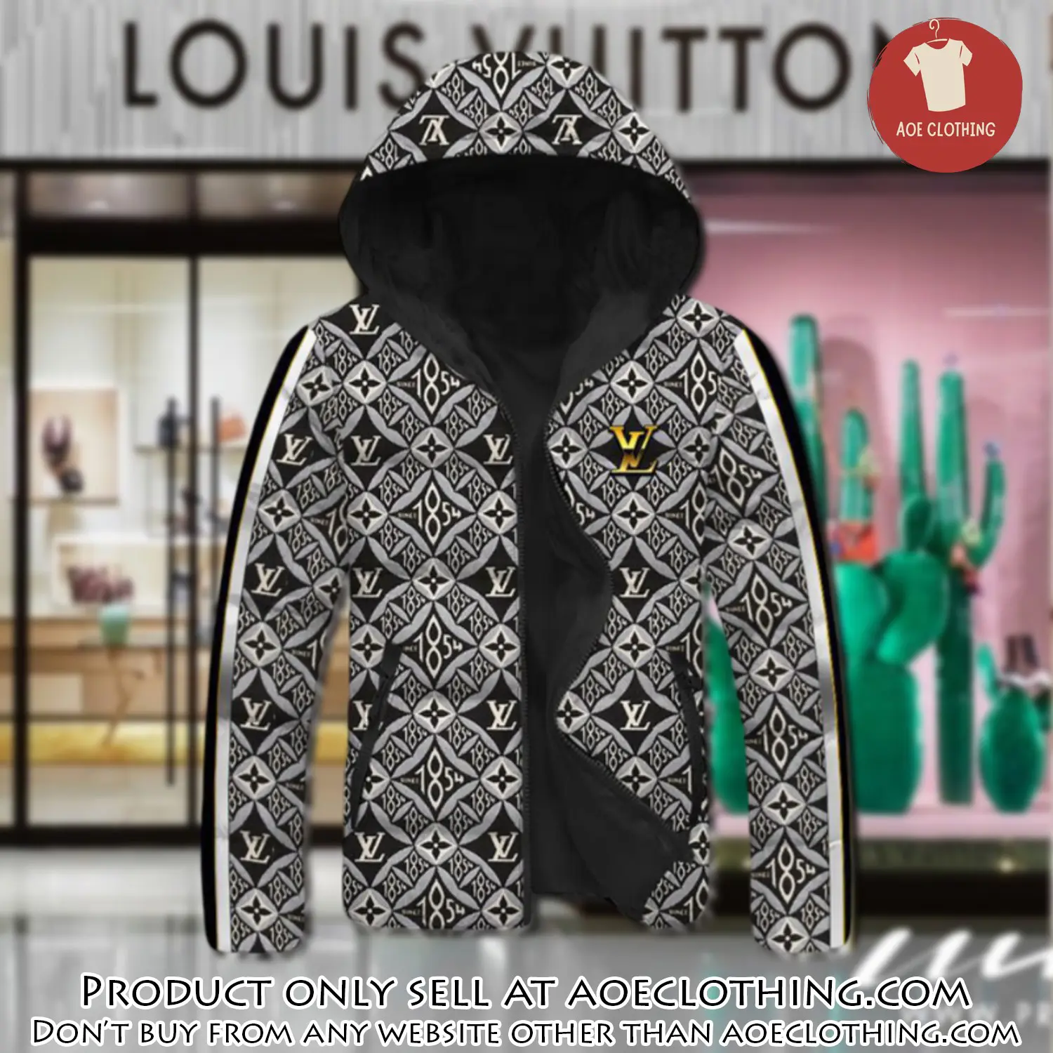 Louis vuitton downfilled coat ultralight down jacket outdoor jacket warm outwear dfj1017 aoe2151294